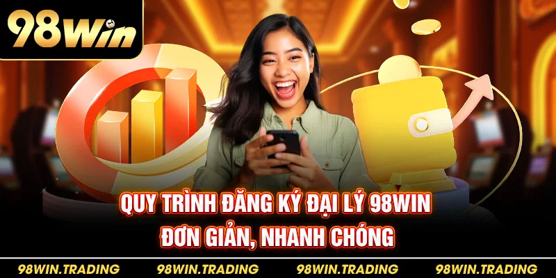 Đại lý 98win Quy trình đăng ký đại lý 98win đơn giản, nhanh chóng